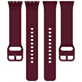 Sneezy Samsung Galaxy Fit 3 Kordon PureLux Soft Yumuşak Silikon Kordon Kayış