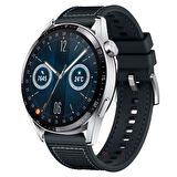Huawei Watch GT2 Elite-Sport-Classic 46mm-GT2 Pro 22mm Uyumlu Dikiş Desenli Dokuma Silikon Kordon