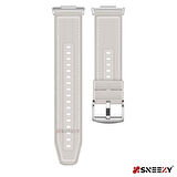 Sneezy Huawei Watch Fit 2 İle Uyumlu Dikiş Desenli Dokuma Silikon Kordon