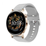 Huawei Watch Gt2 42mm Ile Uyumlu 20mm Purelux Soft Tokalı Silikon Kordon Dayanıklı Spor Stil