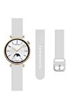 Samsung Galaxy Watch 6 40-43-44-47mm 20mm Purelux Soft Tokalı Silikon Kordon Dayanıklı Spor Stil