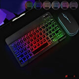 Xiaomi Redmi Pad SE RGB Işıklı Bluetooth & Wireless Türkçe Klavye Mouse Seti