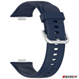 Sneezy Huawei Watch Fit 3 Kordon - PureLux Soft Tokalı Silikon Kordon