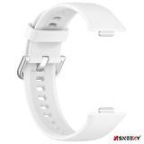 Sneezy Huawei Watch Fit 3 Kordon - PureLux Soft Tokalı Silikon Kordon