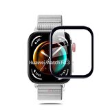 Sneezy Huawei Watch Fit 3 Ekran Koruyucu - Polymer Temperli Nano 0.5 mm Watch Ekran Koruyucu