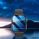 Sneezy Huawei Watch Fit 3 Ekran Koruyucu - Polymer Temperli Nano 0.5 mm Watch Ekran Koruyucu