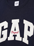 Gap Original Arch Crew Gap Logo 852079 Erkek Sweatshirt