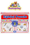 Çark Puzzle Hayvanlar & Taşıtlar - 60 Parça