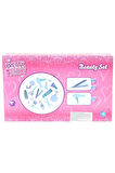 Sesli ve Işıklı Saç Tasarım Kuaför Seti – Pretty Pinky Aksesuarlı Güzellik Oyunu