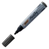 BIC 2000 YUVARLAK UÇLU MARKÖR SİYAH (12 ADET) 