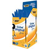 Bic Cristal Fıne Tükenmez Kalem Mavi 50'li Paket