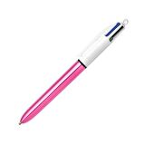 Bic Shine 4 Renk Tükenmez Kalem Pembe Gövde 967105