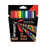 Bic Intensity Keçeli Boya Kalemi 12 Renk 978004