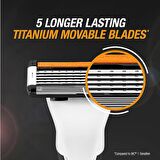 BIC Hybrid 5 Flex 4'lü Yedek Tıraş Bıçağı Kartuşu