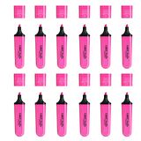 Bic Marking Flat Fosforlu Kalem Pembe 12 Adet