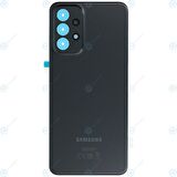 Samsung A23 Arka Pil Kapağı SM-A235F LENS HARİÇTİR SİYAH