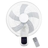 Dlc Group Duvar Vantilatörü Kumandalı Beyaz 50 Watt FW-40-019RWH
