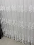 NİVEMESHOME HARE 1/3 PİLELİ TÜL PERDE APM