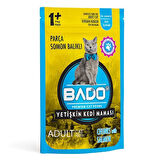 Bado Yaş Kedi Maması Somonlu 85 gr x 12 Adet