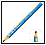 Bic Kids Jumbo Kurşun Kalem Üçgen Mavi Alıştırma Kalemi - 6 adet
