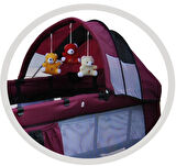 HOLMER Kids Maxi Comfort Eurostyle Oyun Parkı 60 x 120 cm Mürdüm