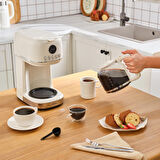 Karaca Multibrew Retro Filtre Kahve Makinesi Cream