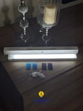 Hareket Sensörlü Şarjlı Led Lamba 30cm Beyaz