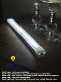 Hareket Sensörlü Şarjlı Led Lamba 30cm Beyaz