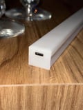 Hareket Sensörlü Şarjlı Led Lamba 30cm Beyaz