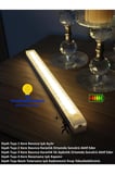 Hareket Sensörlü Şarjlı Led Lamba 30 cm Gün Işığı
