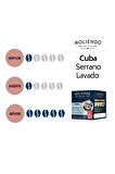 Moliendo Cuba Serrano Lavado Pratik Filtre Kahve 10x10 G.