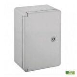 ZEYBEK Plastik Pano Opak Kapaklı Taban Saçlı 30*40*17