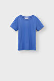 Basic Mavi T-Shirt Şort Çocuk Alt-Üst Takım 3-8 Yaş