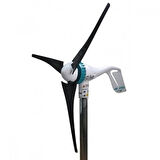 İSTA-BREEZE 500W 24V Rüzgar Türbini Air Speed Hibrit Şarj Kontrolü Direk Seti