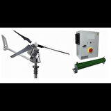 İstaBreeze 1500 W 24 V Korumalı Rüzgar Türbini + Hibrit Şarj Kontrol Cihazı