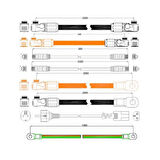 Pylontech SC1000-100S Akü Denetleme BMS, Taban Kablolar, H48050 için