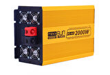Mexxsun 12V Volt 2000W Watt Tam Sinüs Şarjlı Ekranlı Inverter