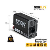 MEXXSUN Modifiye sinüs 12V 1200W inverter