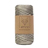 Floş Makrome İpi / 2 MM / Haki Yeşili
