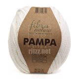 Fibra Natura Pampa Pamuk Ribbon / 23-02 / Krem