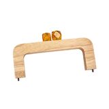 Ahşap Burs Renkli Boncuklu - Natürel 20CM