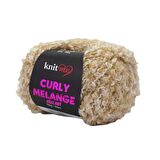Knit Me Curly Melange KCM52 Bej Melanj