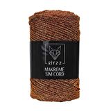 Makrome Sim Cord 2 MM Hardal