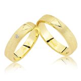 Sarı Altın Alyans 3104-2