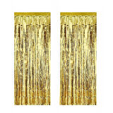 Metalize Arka Fon Süsü Asmalı 50X230 CM  Altın