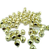 Metal Çıngırak Zil (50 Adet)  Altın