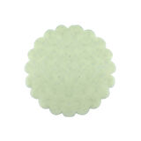 Taşlı Organze Hazır Kesilmiş Tül 18 Cm (100 Adet)  Krem