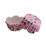 Cupcake Kalıbı Pet Kapsül Mutfak Desenli Dalgalı Kek Kalıbı 65X38 MM (100 Adet)