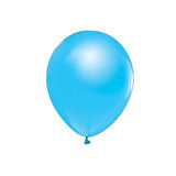 Metalik  Balon 12 İnç Baskısız (100 Adet)  Mavi