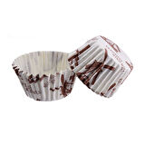 Cupcake Kalıbı Pet Kapsül  Kek Kalıbı 48X34 MM (100 Adet)  Ruzgar Türübünü Desenli